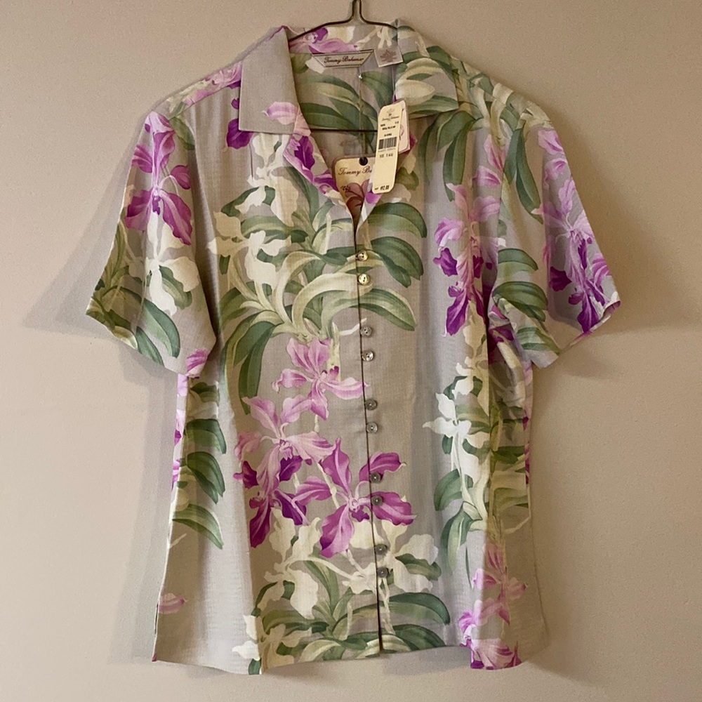 Tommy Bahama Button Down Top Size Small